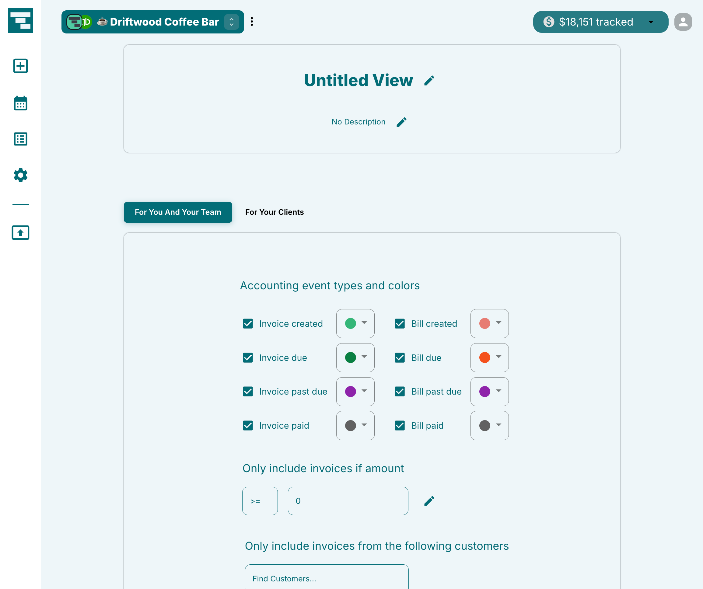 Calendar integration
